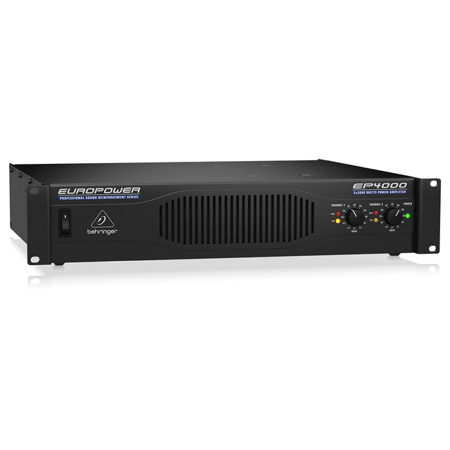 Behringer EP4000 Power Amplifier 2-Channel 8 Ohm 2*550 Watts Stereo Audio Amplifier Stage Pa System Music Equipment