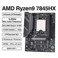 Combo carte mère et processeur AMD Ryzen 9 7845HX haute performance pour ordinateur de bureau