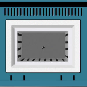 Forno a Muffola per Analisi Chimica e Sinterizzazione di Materiali in Fibra Ceramica, 1200 Gradi, Attrezzatura di Riscaldamento Economica per Uso di Laboratorio, Certificato CE - Product Image 4