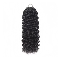 Extensions vierges lisses/ondulées/à ondulations profondes/a effet mouillé, 30 pièces/sac, tissage invisible à l'aiguille, double trame, Cambodgien 36