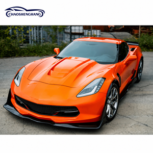 Alerón Delantero de Alta Calidad en Material ABS para Chevrolet <span class=keywords><strong>Corvette</strong></span> <span class=keywords><strong>C7</strong></span> 2014 2015 2016 2017 2018 2019 Tuning Styling - Product Image 6