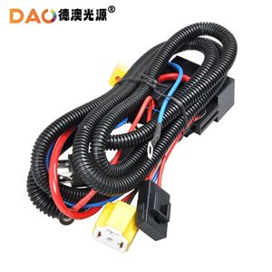 Dac Car Led Light Retrofit Kit <b>H4</b> Wire Harness With Ceramic Connector For Auto Lighting Upgrade - Product Image 1