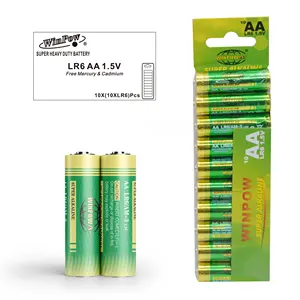 Toy Battery Alkaline Battery 1.5V AA Size LR6 2500mAh 340 Minutes