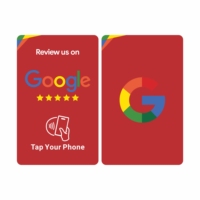 Carte NFC Google Review : Carte intelligente pour laisser un avis, carte de visite connectée pour les avis Google