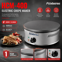 Foodsense Guangzhou Machine à crêpes aux œufs antiadhésive à gaz filaire multifonction Crêpière