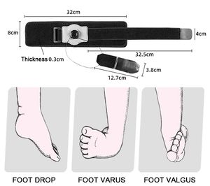 <span class=keywords><strong>Attelle</strong></span> orthopédique de <span class=keywords><strong>cheville</strong></span> en néoprène en gros, stabilisateur pour prévenir la chute du <span class=keywords><strong>pied</strong></span>, marche, <span class=keywords><strong>course</strong></span>, réglable avec fermeture auto-agrippante - Product Image 2