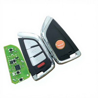 Llaves de Vehículos al por Mayor VVDI Xhorse Llave Inteligente Universal XSDFX2EN Estilo Cuchillo de Proximidad 4 Botones Serie XM38