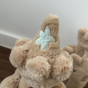 Peluche Jelly Cat Stile UK, Albero di Palma e Castello da Spiaggia, Imbottito in Cotone PP, Simpatico Pupazzo - Product Image 3