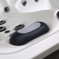 Jacuzzi de Hidroterapia, Bañera de Hidromasaje para Cuatro Personas, Bañera de Acrílico Lucite