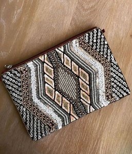 Pochette en aluminium pour femmes, pochette enveloppe de soirée - Product Image 3