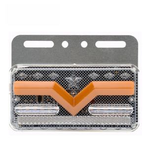 Feux latéraux universels pour remorque de camion, 12V 5W LED, étanches, avec guide de lumière et lampe de sol - Product Image 4