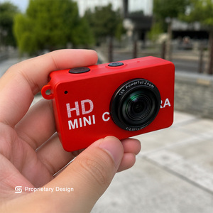 Mini caméra S4 <span class=keywords><strong>Nouveauté</strong></span> 16,6g Enregistreur de poche Vidéo HD 1080P Capture de sourire Écran IPS Matériau ABS pour Grossistes Cadeaux Enfants - Product Image 4