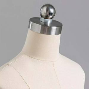 XRT-CN tailleur tissu demi-corps <span class=keywords><strong>couture</strong></span> <span class=keywords><strong>Mannequin</strong></span> drapé <span class=keywords><strong>buste</strong></span> forme avec main magnétique demi-corps <span class=keywords><strong>Mannequin</strong></span> pour affichage en tissu - Product Image 6