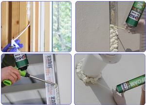 Üstün sızdırmazlık ve yalıtım genişleyen poliüretan köpük yalıtım köpük sprey için özelleştirilebilir 750ml - Product Image 4