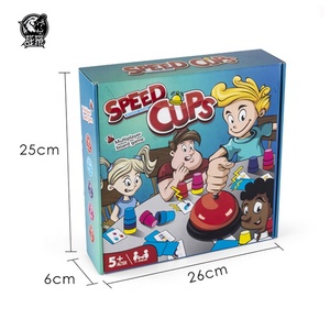 Famille classique <span class=keywords><strong>de</strong></span> table jouet vitesse tasses <span class=keywords><strong>jeu</strong></span> pour 2 à 4 joueurs défi - Product Image 6