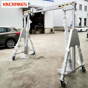 Grúa Pórtico Plegable de Aluminio Portátil de 500 kg 1000 kg, Grúa Pórtico Móvil de Aluminio que Ahorra Espacio para Laboratorio - Product Image 3