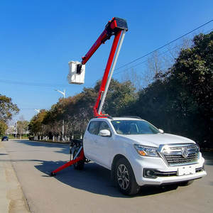 14 м воздушная Рабочая платформа с изолированной Высотной подъемной корзиной для пикапа - Product Image 4