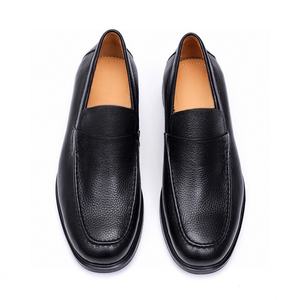 Mocasines de Hombre de Alta Calidad, Clásicos, Parte Superior de Piel de Vacuno, Suela de Goma Antideslizante, Refuerzo Envolvente, Estilo Discreto para Negocios, Ferragamos - Product Image 5