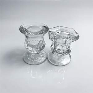 Lilin lancip kaca bening 2.<span class=keywords><strong>3</strong></span> ", dudukan Votive <span class=keywords><strong>3</strong></span>/4" dekorasi rumah lilin lancip elegan Natal - Product Image 3