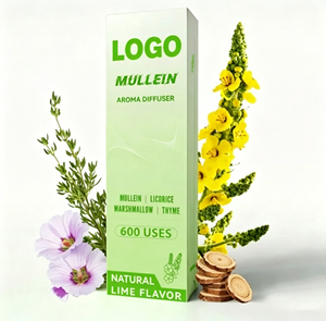 <strong>UK</strong> Cloudy Electric Nasal Inhaler Stick Vaporizer Diffuser Pen Mullein Herb Smoke Lung Detox Anxiety Relief Herbal Lung Inhaler - Product Image 2