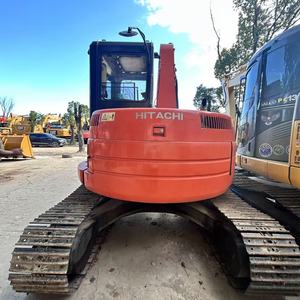 Used Hitachi ZX75 Crawler Excavator 7 Ton Hydraulic Digger Tracked Earthmoving <b>Machine</b> for <b>Construction</b> - Product Image 5