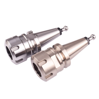 Portaherramientas equilibrado para mandril de pinza G2.5 BT30 ER32 de 60 mm, para fresadora CNC y torno, de precisión, incluye tirador