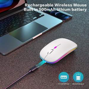 Personalized <b>Mouse</b> Ergonomic Wireless Rechargeable Usb Gaming Wireless 1600dpi <b>Mouse</b> Inalambrico <b>Bluetooth</b> <b>Mouse</b> - Product Image 2