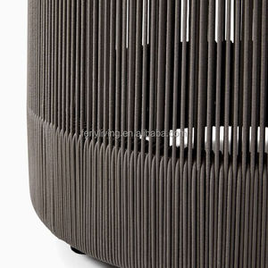 Ferly 2023 Nouvelle Arrivée Vente en Gros Usine Offre Spéciale Mobilier de Jardin de Luxe Moderne Table en Rotin avec Cadre en Aluminium - Product Image 3