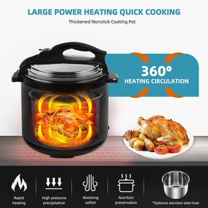 Autocuiseur — cuiseur électrique instantané, grande taille, capacité 6L 8L 10L 12L, <span class=keywords><strong>prix</strong></span> pas cher, ordinateur, grand cuiseur, grande capacité - Product Image 3