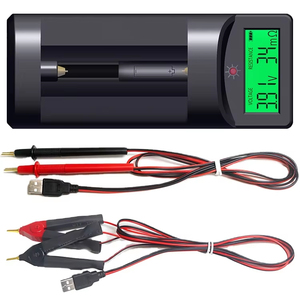Peacefair độ chính xác cao kỹ thuật số đa chức năng 4-line Kelvin Meter Tester USB 4 dây thăm dò bút <span class=keywords><strong>DC</strong></span> biện pháp Pin kháng - Product Image 1