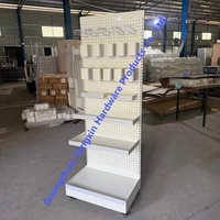 Exhibidor de Pared Multifuncional, Exhibidor de Pared Resistente, Exhibidores Metálicos para Supermercados