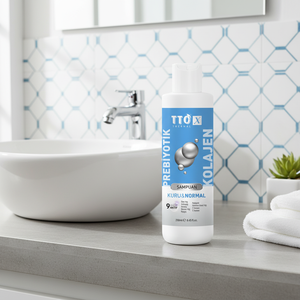 Shampooing fortifiant pour cheveux secs et normaux TTO-X, prébiotique et collagène, hydratant, nourrissant, améliorant la brillance, unisexe, 250 ml - Product Image 3