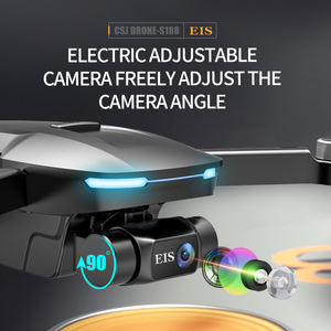 Nouvelle technologie S188 EIS valise Portable Mini Drone caméra 4K HD Mini Quadcopter 2 axes cardan stabilisateur pour l'enregistrement vidéo - Product Image 4