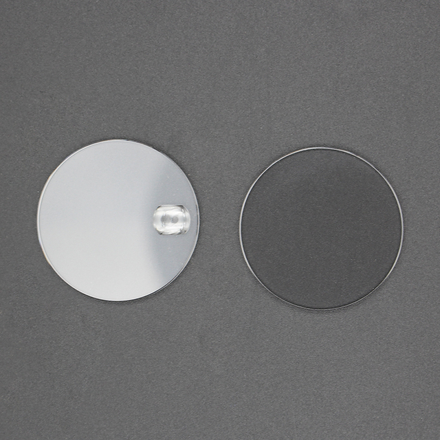 Factory High Quality  2.5mm Thick Watch Sapphire Crystal Glass Parts 30.5mm Diameter with Calendar Window for 40mm Watching Case