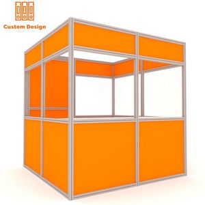 Salle d'interprétation mobile temporaire, cabine de traduction mobile pour 2 personnes ou plus, à assembler sur site, à prix avantageux - Product Image 1