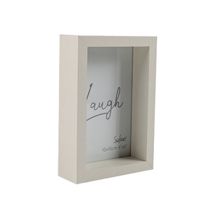 Top Quality Wholesale Customized Wood Bilderrahmen White Black Deep Bulk Shadow <strong>Box</strong> <strong>Frame</strong> - Product Image 2