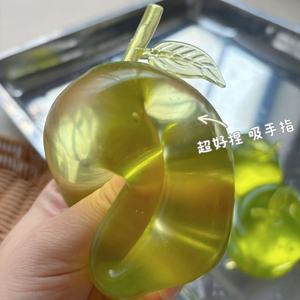 Juguete Antiestrés Creativo de Té Verde y Manzana Verde en Forma de Bola, Juguete de Rebote Lento con Maltosa y Aceite de Coco, Té Verde Creativo - Product Image 6