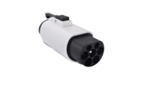 Adaptateur de chargeur 32A 7KW IEC 62196 EV Type 2 à Type 1 convertisseur de charge de voiture électrique avec verrouillage antivol