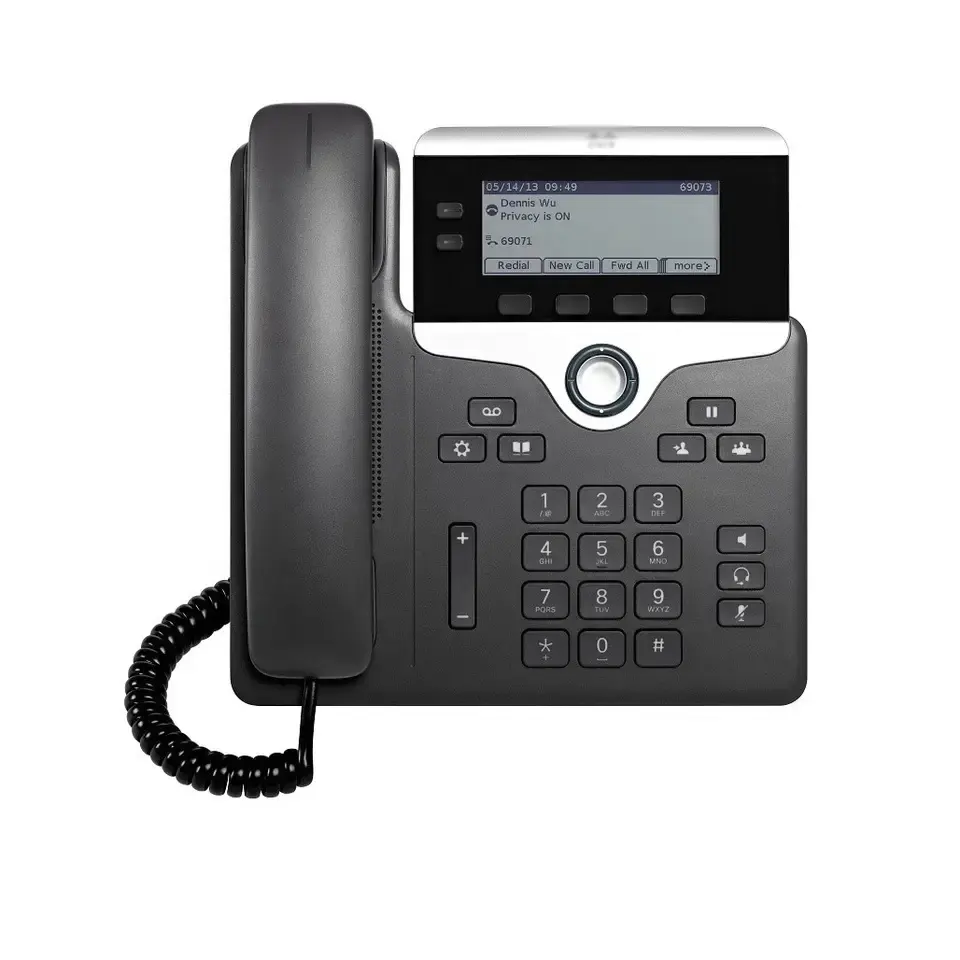 CP-7821-K9 الهاتف IP ، جراندستريم نعم-توصيل فانفيلي سي-يسكو سلسلة مكتب الهاتف VoIP