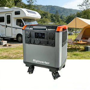 Estación de energía portátil de 4000W y 4000Wh, generador solar para preparar café al aire libre, camping y uso en picnics. - Product Image 2