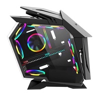 ATX/Mini ITX/Micro ATX PC Case Mid Tower Tempered ATX Computer Cases Towers PC Gaming Computer Cases