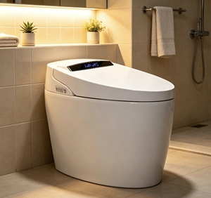 Inodoro Inteligente, Solución Avanzada para Baño Inteligente, Productos para el Hogar Inteligente, Inodoros Inteligentes 601 con Agua Caliente - Product Image 1