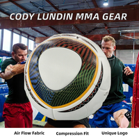 Celana Legging MMA Pria Khusus Cody Lundin - Anti-Bakteri, Bernapas, Kompresi, untuk Grappling, Pinggang Elastis