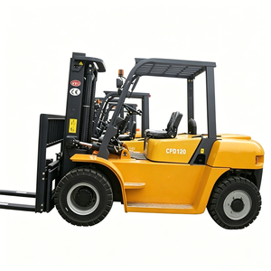 12 Ton Diesel Forklift Truck with Yuchai Engine Heavy Duty Industrial <b>Material</b> <b>Handling</b> Equipment - Product Image 1
