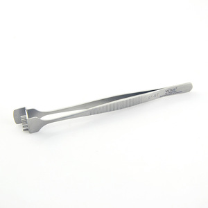 Pinzas para manipulación de obleas de silicio Vetus 91-5T, de acero inoxidable, antimagnéticas y resistentes a la corrosión, para manipulación de chips y obleas - Product Image 4