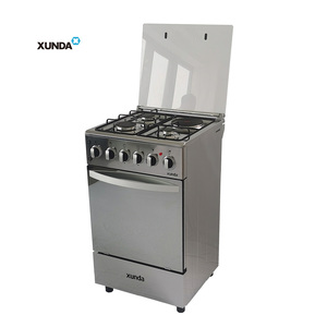 Fourneau professionnel Xunda CKD SKD sur pied avec 3 brûleurs à gaz, 1 plaque chauffante électrique <span class=keywords><strong>et</strong></span> <span class=keywords><strong>four</strong></span> - Product Image 6