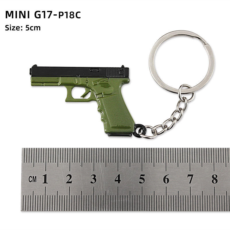 5cm mini p18c glock-noir vert