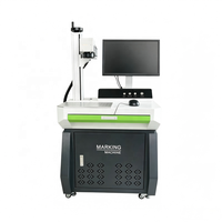 Máquina de Marcado Láser de Fibra Huike 100W JPT MAX, Precio de Fábrica, con Mesa Rotatoria y Lentes Intercambiables 2D/3D Opcionales