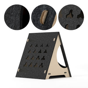 Casa para Gatos Plegable, Acústica, de Fieltro de Poliéster, Moderna y Sostenible, con Color Personalizado y Logotipo Impreso, Suministro de Fábrica - Product Image 6