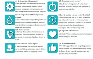 高孵化率デジタル自動880-1848鶏卵インキュベーター - Product Image 6